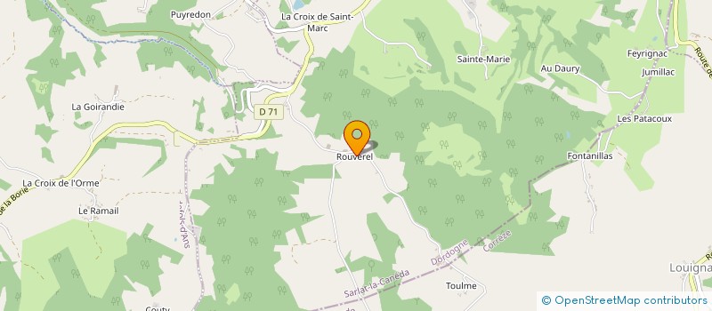 localisation de l'entreprise L'OR DE SURT  COUBJOURS