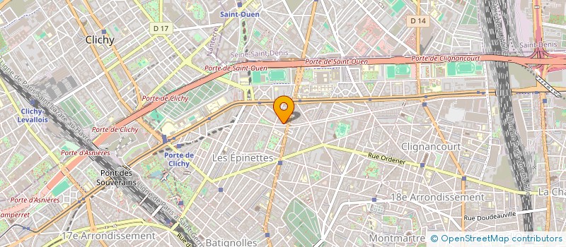 localisation de l'entreprise L'OR DE VENUS  PARIS