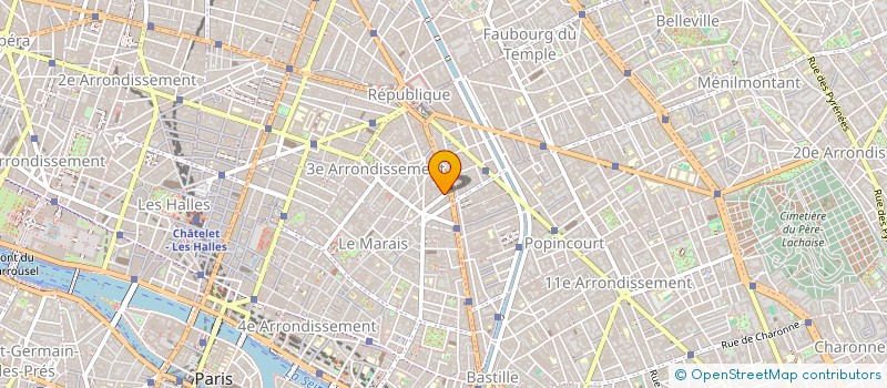 localisation de l'entreprise L'OR DES FOUS  PARIS