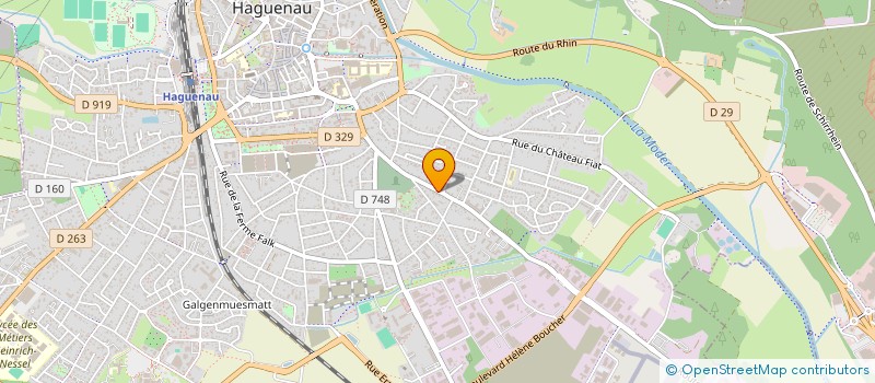 localisation de l'entreprise L'OR DES SALINS  HAGUENAU