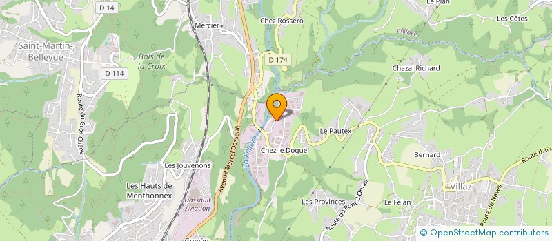 localisation de l'entreprise L'OR DU RHUM  VILLAZ