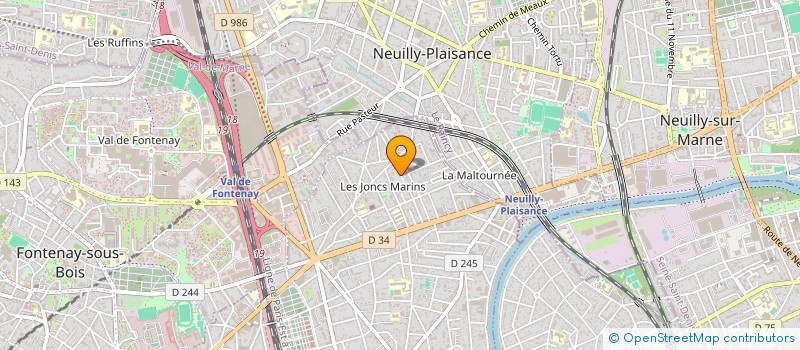 localisation de l'entreprise L'OR DU TEMPS à LE PERREUX-SUR-MARNE