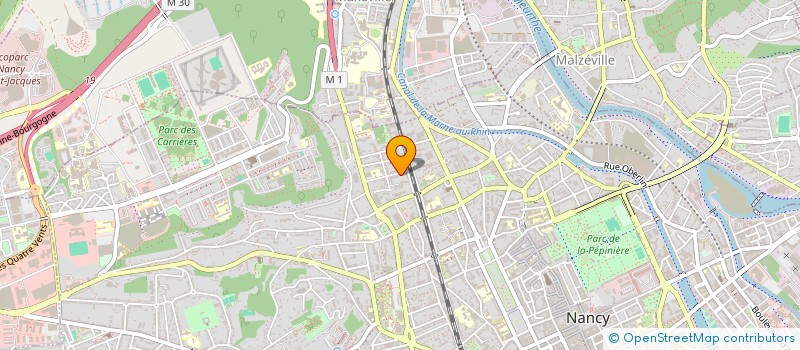 localisation de l'entreprise L'OR EN PIERRE  NANCY