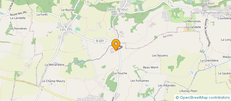 localisation de l'entreprise L'OR EN PIERRES  LA CHAPELLE-CHAUSSEE