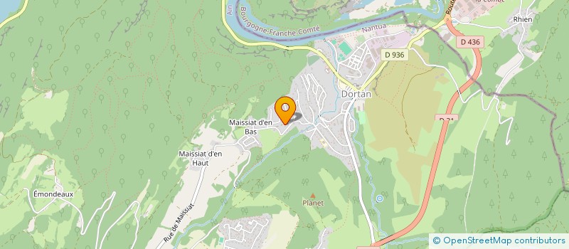 localisation de l'entreprise L'OR EST MA BEAUTE  DORTAN