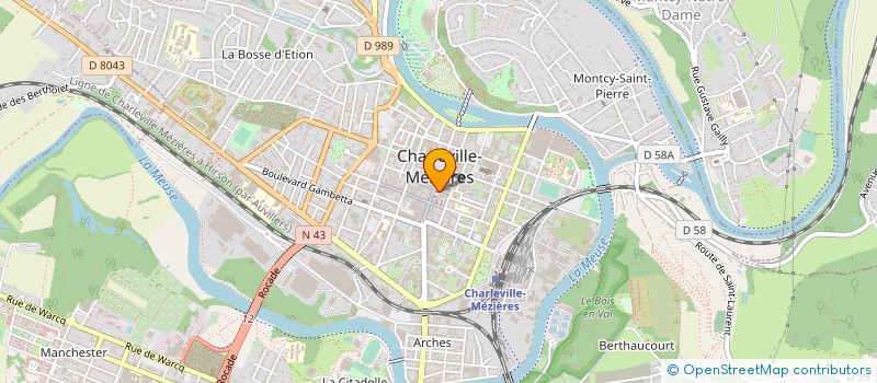 localisation de l'entreprise L'OR LOGE DUCALE  CHARLEVILLE-MEZIERES