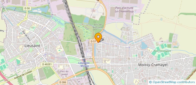 localisation de l'entreprise L'OR NOIR INVEST à MOISSY-CRAMAYEL