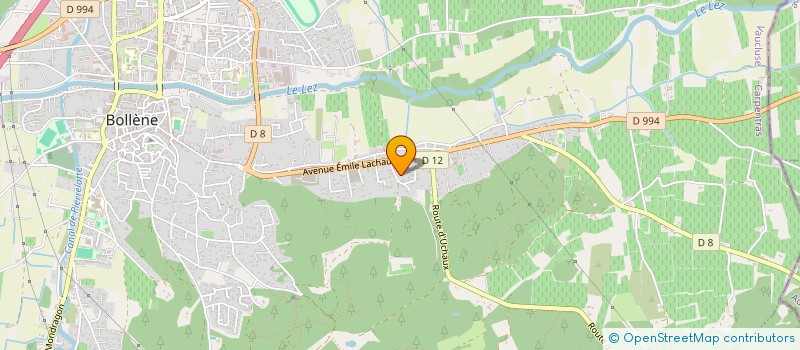 localisation de l'entreprise L'OR TENNESSEE  BOLLENE