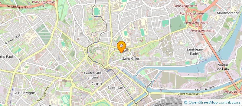 localisation de l'entreprise L'ORAGE à CAEN