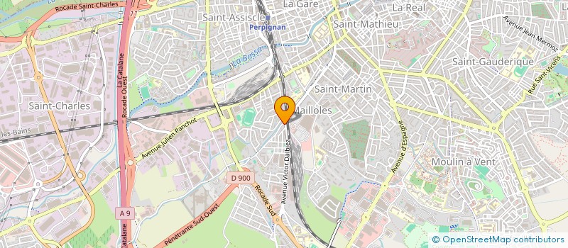 localisation de l'entreprise L'ORANAIS  PERPIGNAN