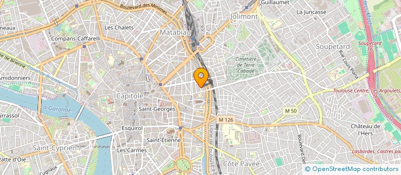 localisation de l'entreprise L'ORANAISE  TOULOUSE
