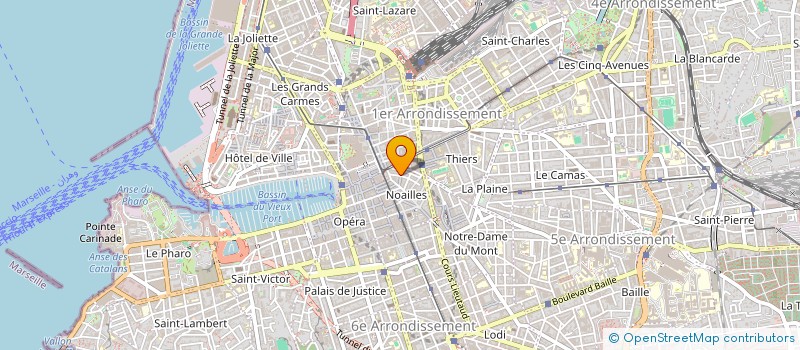 localisation de l'entreprise L'ORANAISE à MARSEILLE