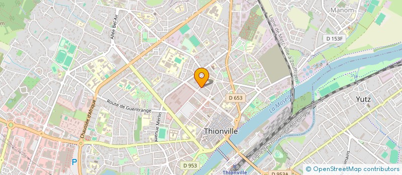 localisation de l'entreprise L'ORANAISE à THIONVILLE