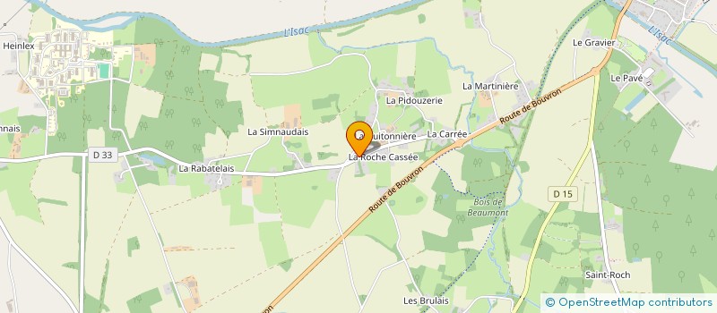 localisation de l'entreprise L'ORANGE CARRE  NOTRE-DAME-DES-LANDES