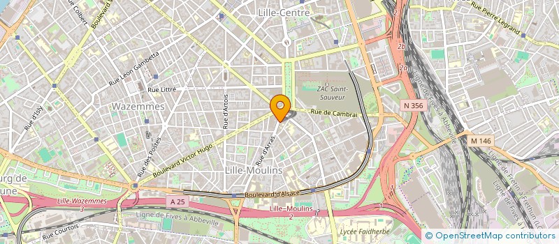 localisation de l'entreprise L'ORANGE GRILL à LILLE