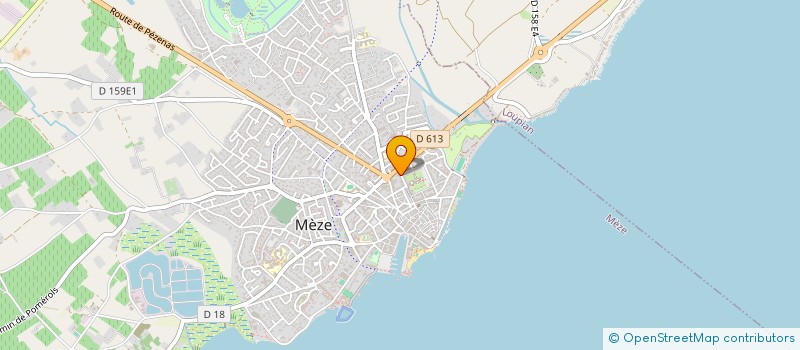 localisation de l'entreprise L'ORANGEE à MEZE