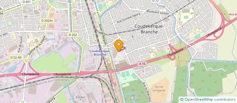 localisation de l'entreprise L ORANGER à ARMBOUTS-CAPPEL