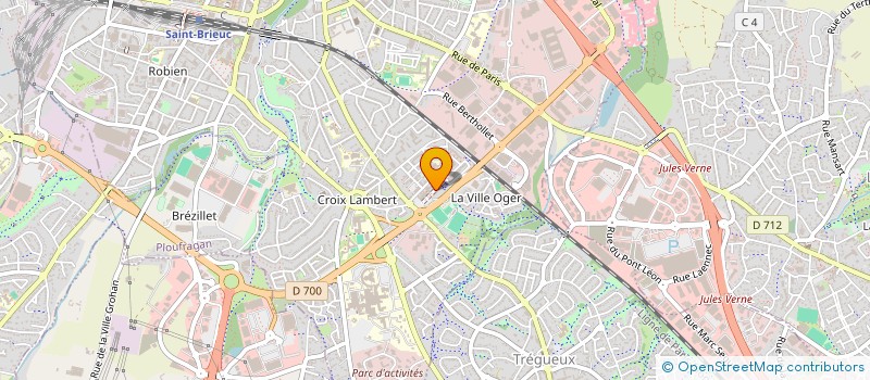 localisation de l'entreprise L'ORANGER DE BERKANE à SAINT-BRIEUC