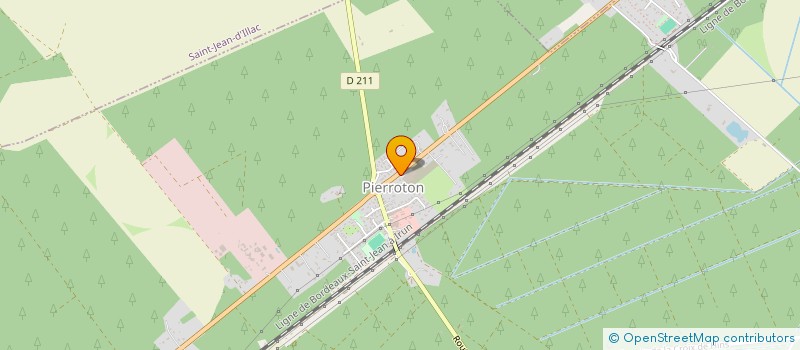 localisation de l'entreprise L ORANGERAIE à CESTAS