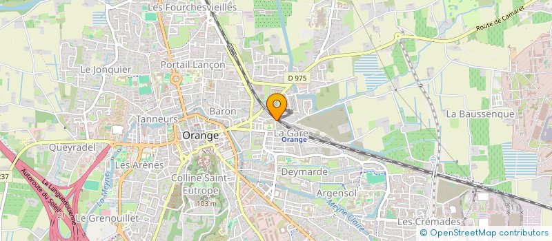 localisation de l'entreprise L'ORANGERAIE  ORANGE