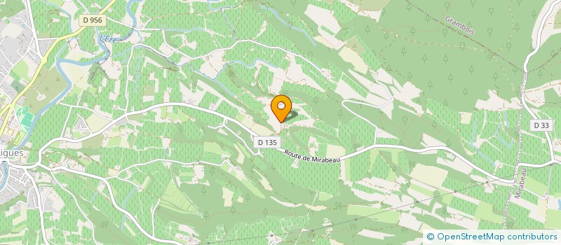 localisation de l'entreprise L'ORANGERIE  BUSSY-SAINT-GEORGES