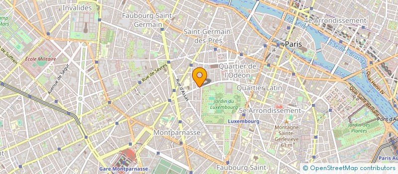 localisation de l'entreprise L'ORANGERIE  PARIS