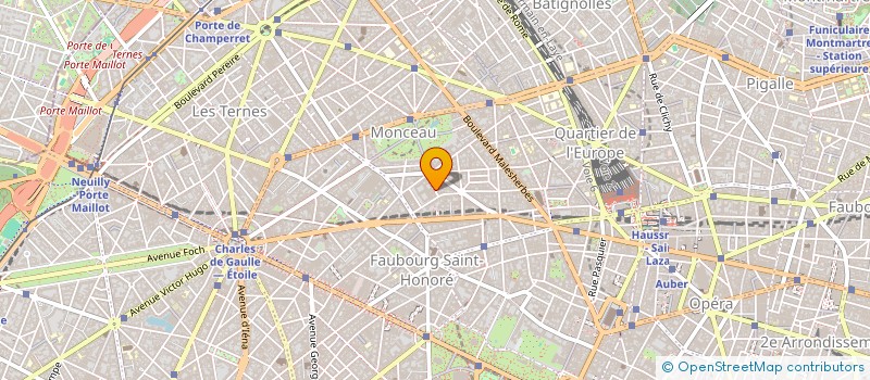 localisation de l'entreprise L'ORANGERIE  PARIS