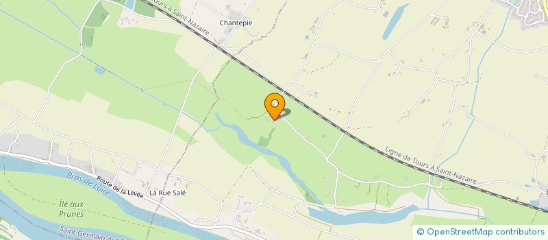 localisation de l'entreprise L'ORANGERIE  SAINT-GEORGES-SUR-LOIRE