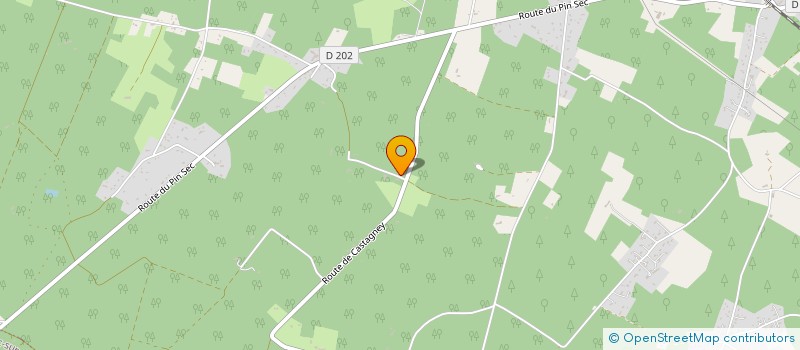 localisation de l'entreprise L'ORANGERIE  GAILLAN-EN-MEDOC