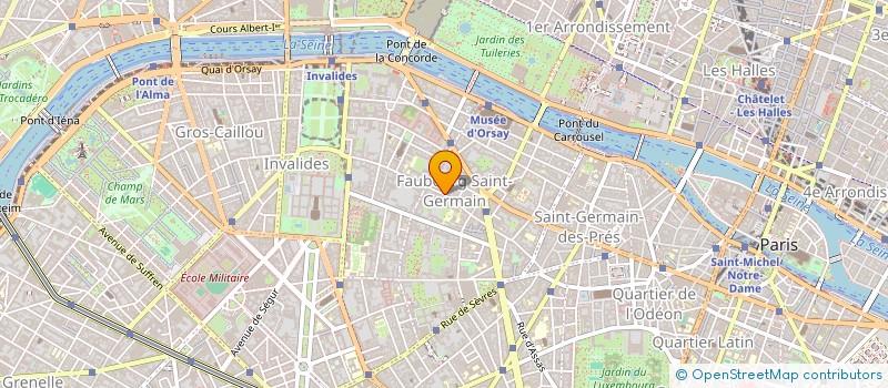 localisation de l'entreprise L ORANGERIE DE MONDETOUR à PARIS