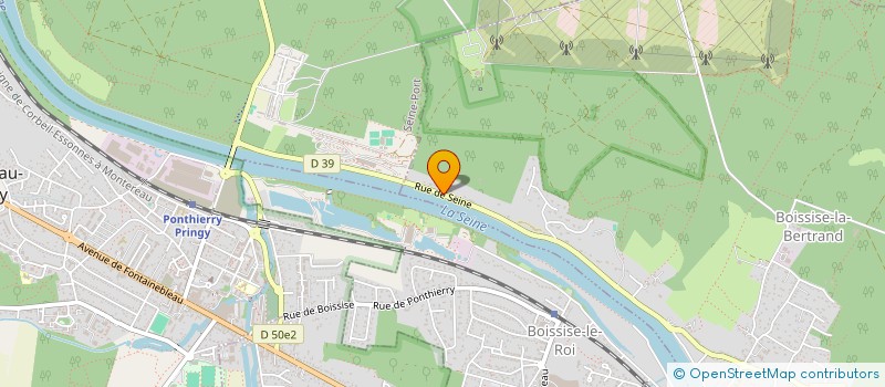 localisation de l'entreprise L'ORANGERIE DU QUAI DE SEINE à BOISSISE-LA-BERTRAND