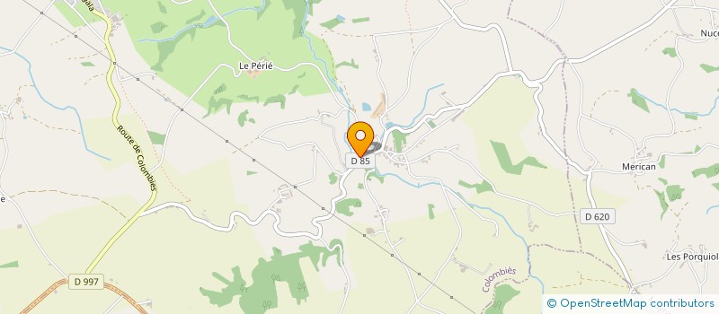 localisation de l'entreprise L'ORATOIRE DE SAUVETERRE  COLOMBIES