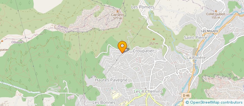 localisation de l'entreprise L'ORATOIRE DU BAOU  TOULON