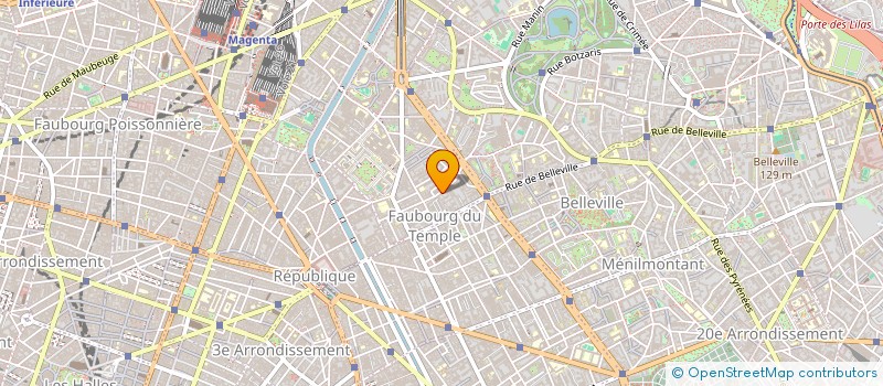 localisation de l'entreprise L'ORCHESTIQUE à PARIS