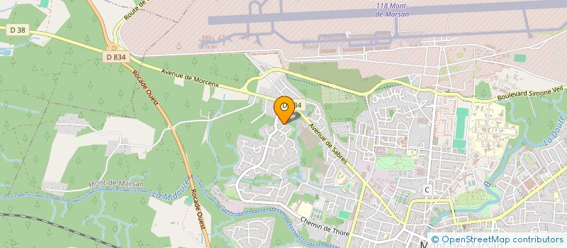 localisation de l'entreprise L'ORCHESTRE SOLIDAIRE  MONT-DE-MARSAN