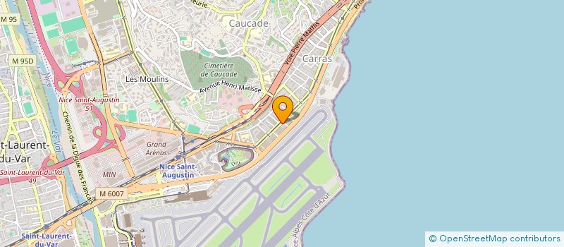 localisation de l'entreprise L'ORCHI'D à NICE