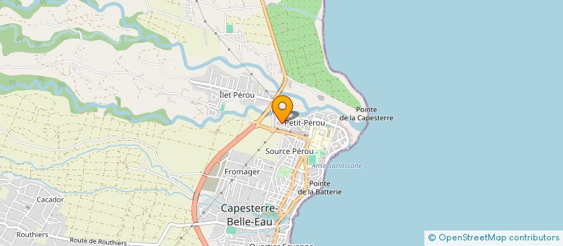 localisation de l'entreprise L'ORCHI2 à CAPESTERRE-BELLE-EAU