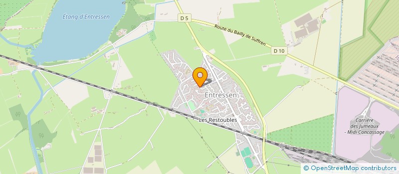 localisation de l'entreprise L'ORCHIDEE à ISTRES