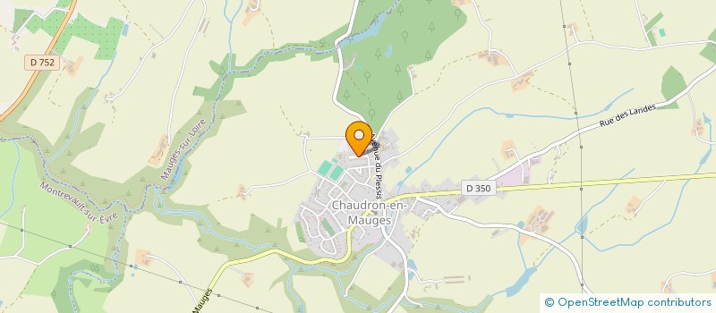 localisation de l'entreprise L ORCHIDEE  BEAUPREAU-EN-MAUGES