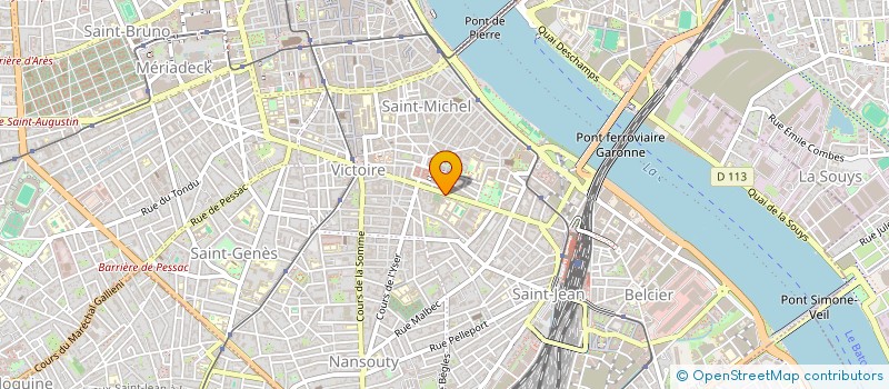 localisation de l'entreprise L ORCHIDEE  BORDEAUX