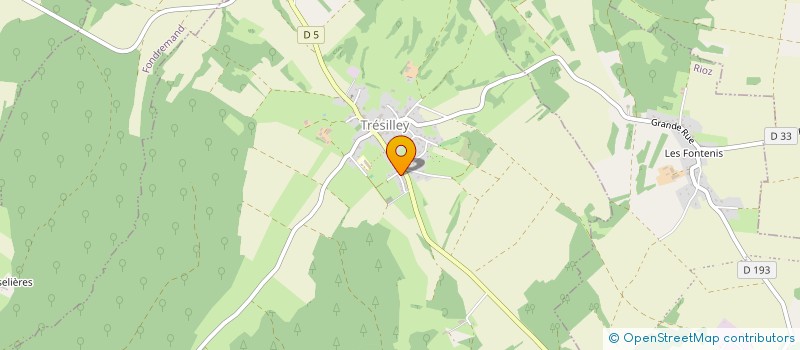 localisation de l'entreprise L'ORCHIDEE BLEUE  RUHANS