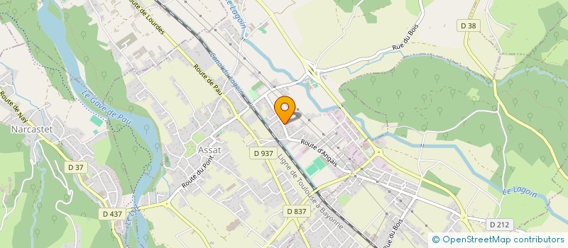 localisation de l'entreprise L'ORDRE DES CAVALIERS  ASSAT