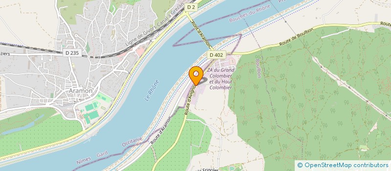 localisation de l'entreprise L ORDRE DU CROISSANT  TARASCON