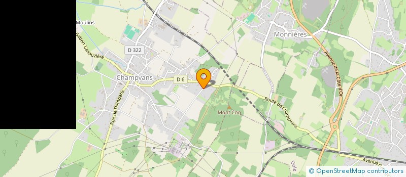 localisation de l'entreprise L'OREE  CHAMPVANS