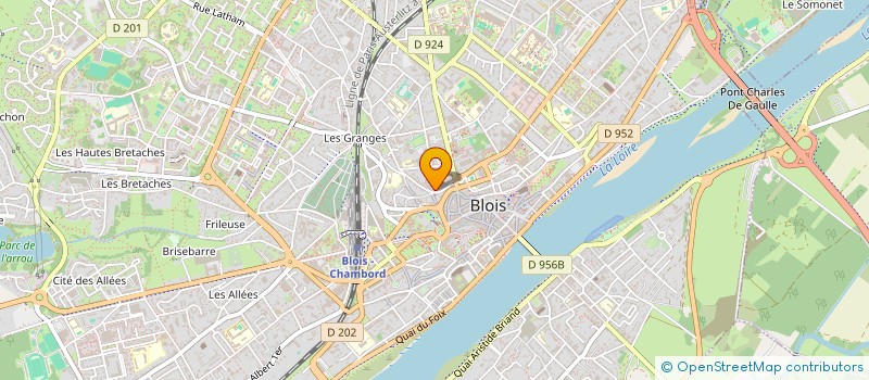 localisation de l'entreprise L'OREE DE CHAMBORD  BLOIS