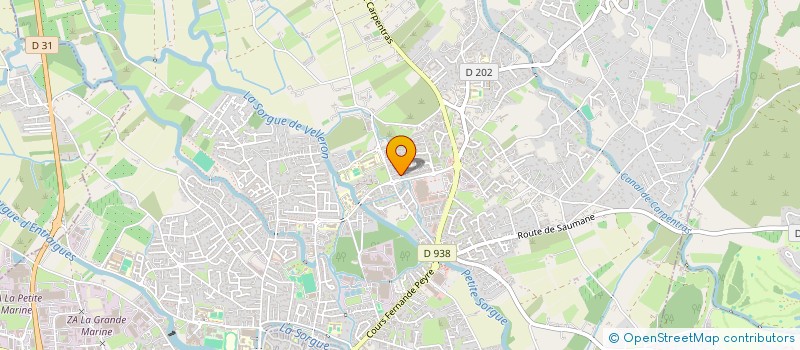 localisation de l'entreprise L'OREE DE SAINT ANTOINE  L'ISLE-SUR-LA-SORGUE