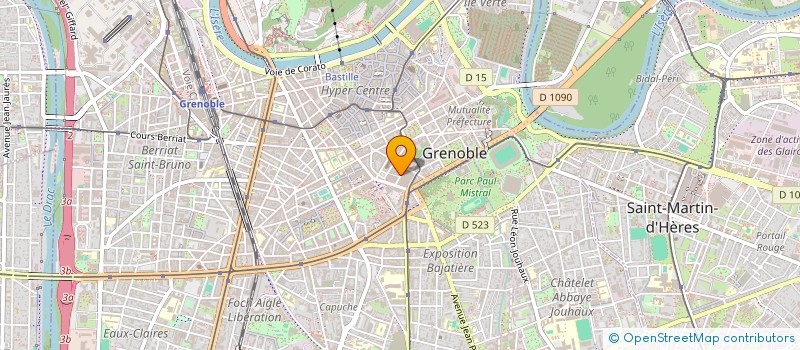 localisation de l'entreprise L'OREE DES BALIVES  GRENOBLE