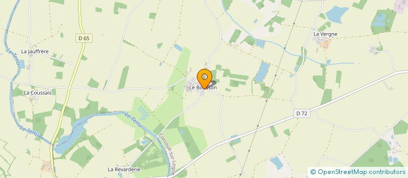localisation de l'entreprise L'OREE DES BOIS à CORCOUE-SUR-LOGNE