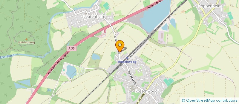 localisation de l'entreprise L OREE DES CHAMPS  RSCHWOOG