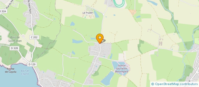 localisation de l'entreprise L'OREE DES PINS  TALMONT-SAINT-HILAIRE